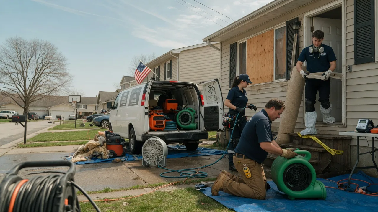 Water Damage Restoration in Franklin, MN near me